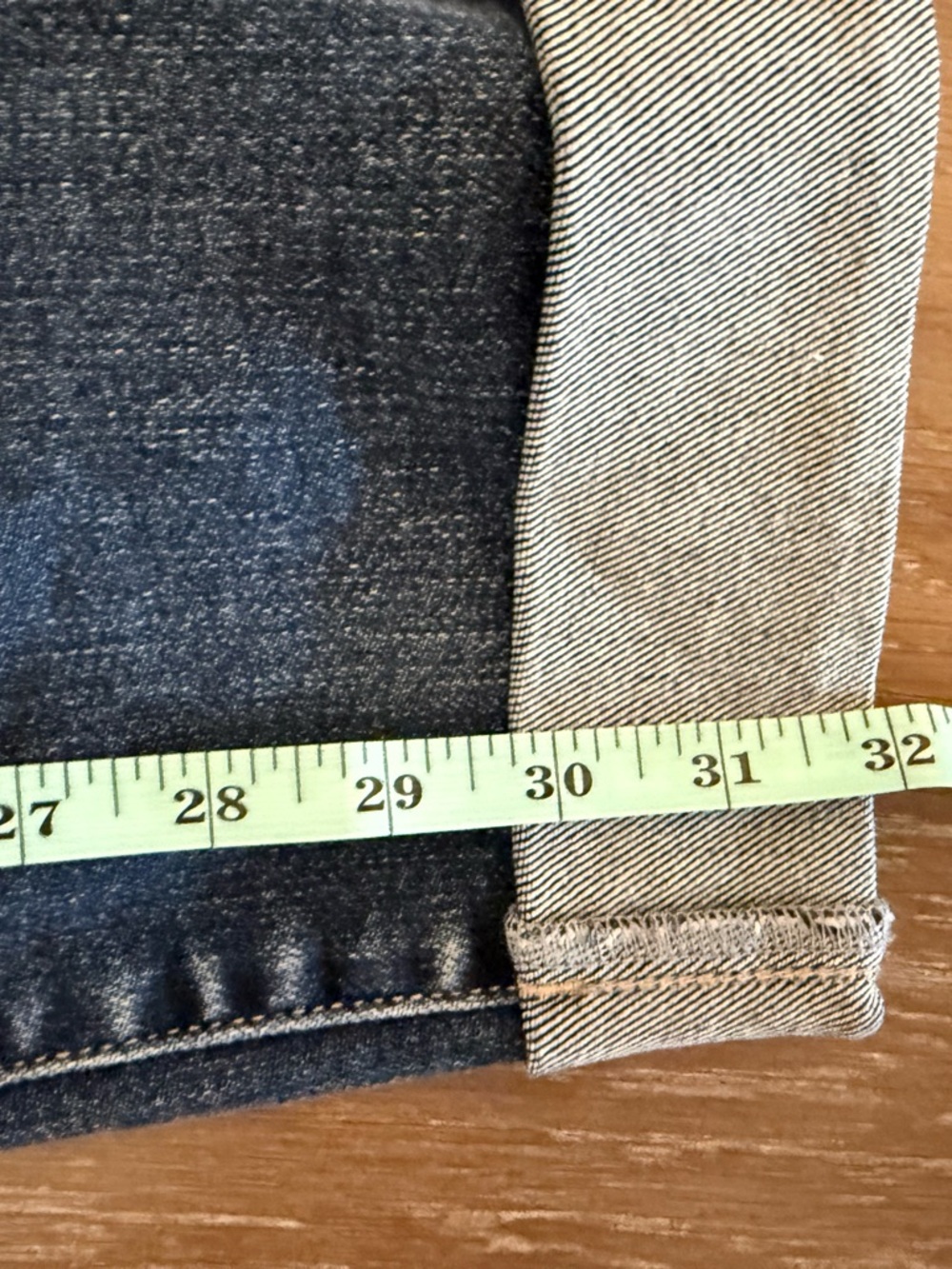 Liverpool Dark Blue Charlie Cropped Skinny Jeans with Cuffed Hem Soft - Picture 12 of 15